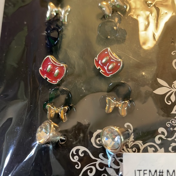 Disney Accessories Disneys Mickeyminnie Mouse Earring Set Poshmark